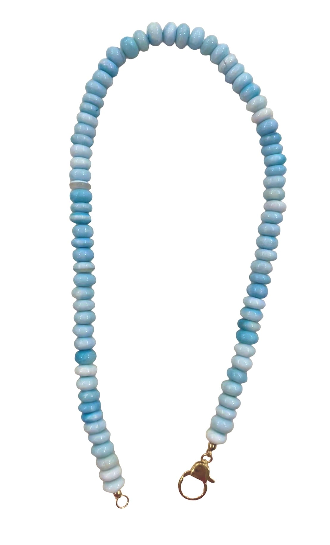 Shades of Turquoise OOAK Opal Necklace