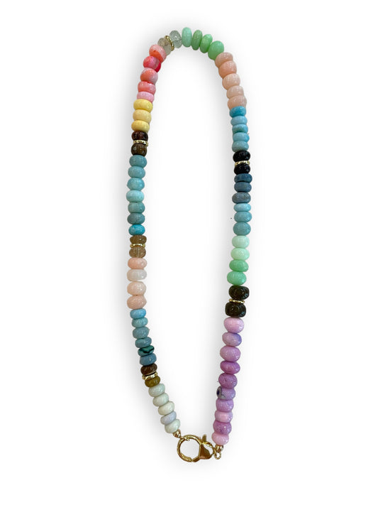 Colorful Opal Necklace