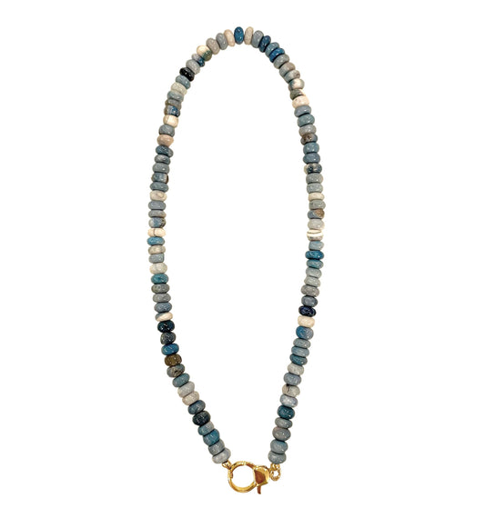 Multi Blues Opal Necklace