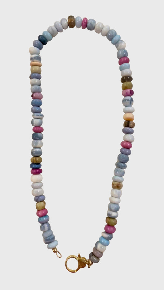 Color Wave OOAK Opal Necklace