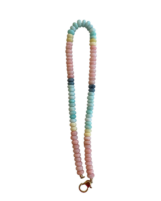 OOAK Pastel Mix Opal Necklace